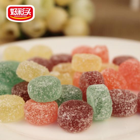 Fruit Juice Soft Sour Gummy Candy text